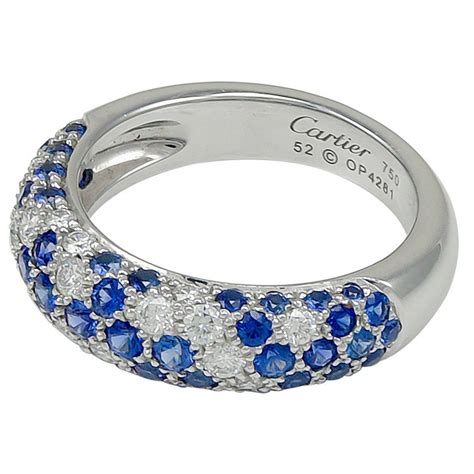 cartier sapphire earrings|cartier sapphire ring design.